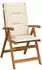 vidaXL Garten-Esszimmer-Set 5-teilig, Akazien-Massivholz, natur (3434482)
