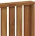 vidaXL Outdoor-Sofagarnitur 3-tlg. mit Kissen, natur und hellgrau (3372936)
