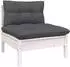 vidaXL Garten-Lounge-Set 5-tlg. Kiefernholz, anthrazite Kissen (3096131)