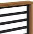 vidaXL Outdoor-Sofagarnitur mit Kissen, 3-tlg., natur und hellgrau (3372951)