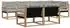 vidaXL Outdoor-Sofagarnitur 7-tlg. weiß und hellgrau (3388773)