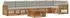 vidaXL Outdoor-Sofagarnitur mit Kissen, 7-tlg., natur und hellgrau (3383449)