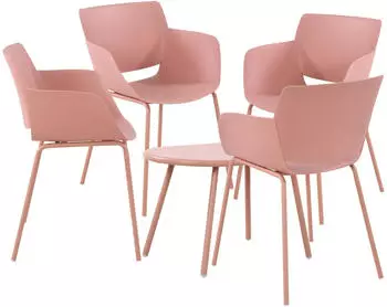 CLP Sitzgruppe Velvena Garten-Set, Kunststoff, UV-best&auml;ndig (326135)