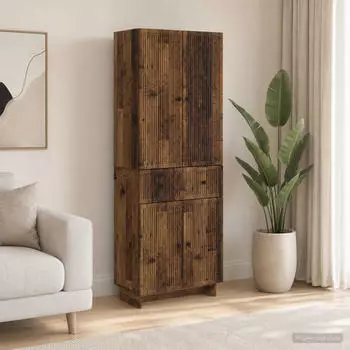 vidaXL Schrankset 2-tlg. Altholz Holzwerkstoff (3416410)
