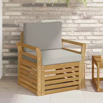 vidaXL Outdoor-Sofaset Polyester wei&szlig; (3439098)