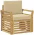 vidaXL Outdoor-Sofaset Polyester weiß (3439100)