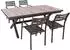 Garden Pleasure RANA/TREVISO Set 01 Garten-Essgruppe Aluminium 5-teilig, 202x100cm