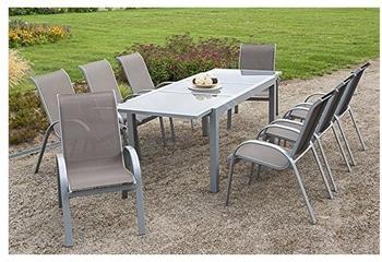 Merxx Amalfi Set taupe 9-tlg. (8x26310-3251x26453-219)