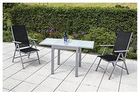 MERXX Balkonset "Amalfi" mit ausziehbarem Tisch: 65/ 130 cm