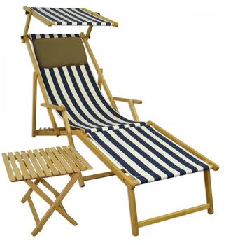 Erst-Holz 10-317 N F S T KD Set blau-weiß klappbar