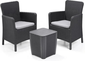 Allibert Trenton Dining Set anthrazit