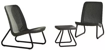 Keter Rio Patio Set grau