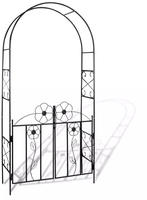 vidaXL Gartentor Rosenbogen Rankgitter Rosens&auml;ule Spalier Pergola