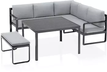Kettler Ocean Dining-Eckset 4-teilig
