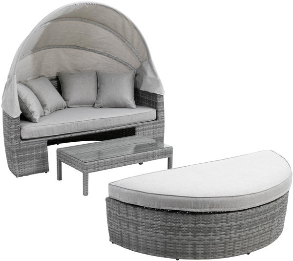 Greemotion Bali Lounge-Insel Set (132653) grau