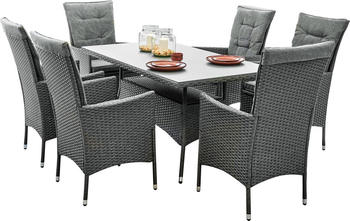 Trend Line Bergamo Dining Gruppe atomic grey