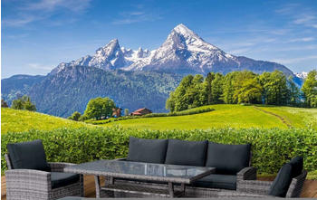 BRAST Werkzeuge Brast DELIGHT Polyrattan Outdoor Sitzgruppe grau/anthrazit