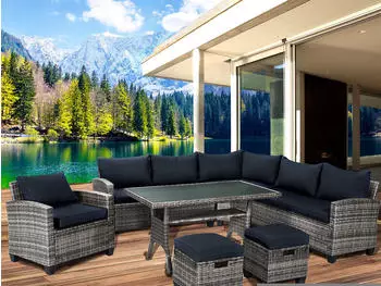 Brast HACIENDA Polyrattan grau/anthrazit (1004208001)