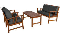 Casaria&reg; Gartenm&ouml;bel Set Atlas Holz Fsc&reg;-zertifiziert Wetterfest 300kg