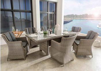 Destiny Luna Garnitur 7-tlg. Polyrattan (860281-86021)