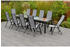 Merxx Florenz 10 Sitzplätze Aluminium/Textil grau