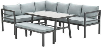 Garden Impressions Blakes Lounge 4-tlg. carbon black/mint grey
