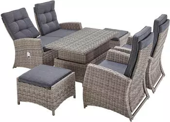 Konifera Monaco Gartenlounge-Set (16-tlg)