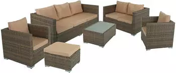 Garden Pleasure MURCIA (14-tlg) Gartenlounge-Set
