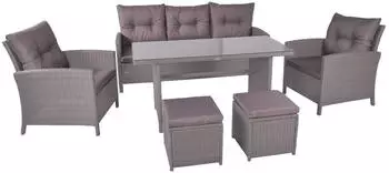 Garden Pleasure SEVILLA 6-tlg. grau