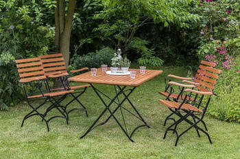 Merxx Schlossgarten Set 5-tlg. Tisch Klapptisch