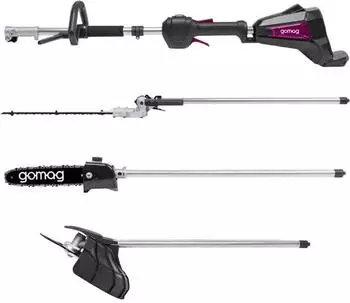 Gomag GO-GMG400BL Akku-Multitool 4-in-1 20V Rasentrimmer Heckenschere Asts&auml;ge (39048179982)