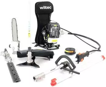 Wiltec 4-in-1 Multigartenger&auml;t 2-Takt-Motor Rucksack (64755)