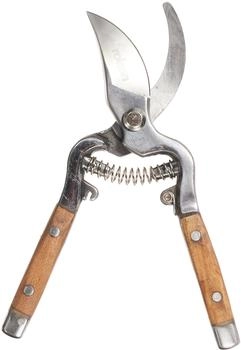 Rolson 82136 Wood Handle Bypass Pruner