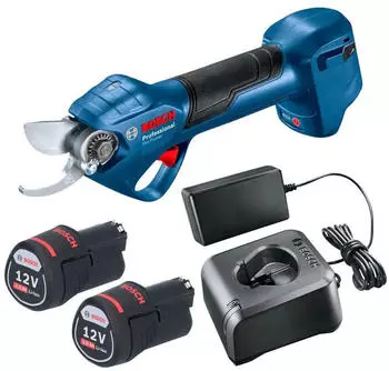 Bosch Professional Pro Pruner + 2x Akku 2,0 Ah + Ladegerät
