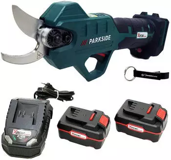 Parkside PAAS 20-Li + Akku 2x 4,0 Ah + Ladeger&auml;t + Transportkoffer