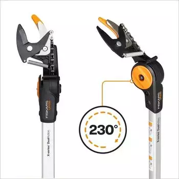 Fiskars X-series Teleskop-Schneidgiraffe DualAction UPX96