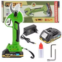 Procraft Es25li Akku Astschere Gartenschere 20 V 25 Mm + 1x Akku 2,0 Ah + Ladeger&auml;t