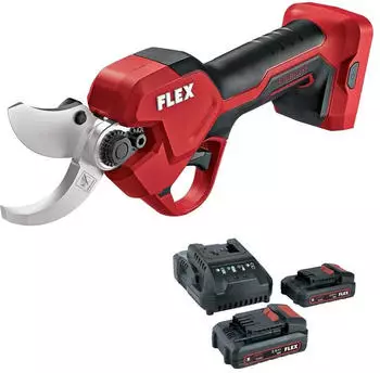 Flex-Tools Akku-Astschere 18 V GPS 35 18-EC Set inkl. 2 Akkus 2,5 Ah und Ladeger&auml;t