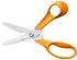 Fiskars Classic Gartenschere 18cm gezahnte Klinge, Kunststoffgriff (1075052)