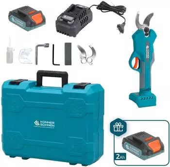 Könner & Söhnen CPS20V-32 Case Plus Akku-Astschere 20V 32mm Brushless (KS CPS20V-32 CASE PLUS)