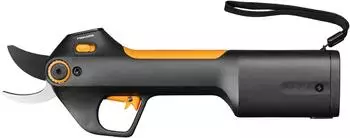 Fiskars Akku-Gartenschere Bypass + integriertem 8V Lithium-Ionen-Akku