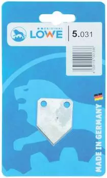 Original Löwe Ersatzklinge 5.031 Dreiecksklinge für Industrieschere 5.504 (5031)