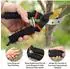 LuxusKollektion Gartenscheren-Set mit Handschuhen, Bypass, Edelstahl, 3-tlg.