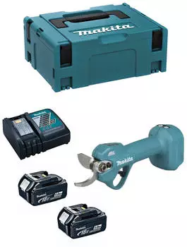 Makita Akku-Astschere DUP181RTJ, 2x5,0Ah, mit DC18RC und MAKPAC 2 (DUP181RTJ)