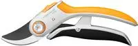 Fiskars Bypass Gartenschere Metall (P751) Plus PowerLever