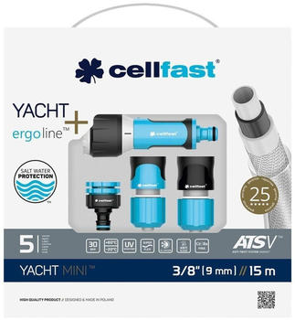 Cellfast Schlauchset Yacht Mini 3/8 Zoll 15 m (CF13-391)
