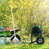 Relaxdays Schlauchwagen schwarz