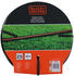 Black & Decker Gartenschlauch 25 m Ø 13 mm PVC schwarz/orange