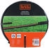 Black & Decker Gartenschlauch 15 m ⌀19mm Schwarz/Orange