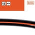 Black & Decker Gartenschlauch 15 m ⌀19mm Schwarz/Orange